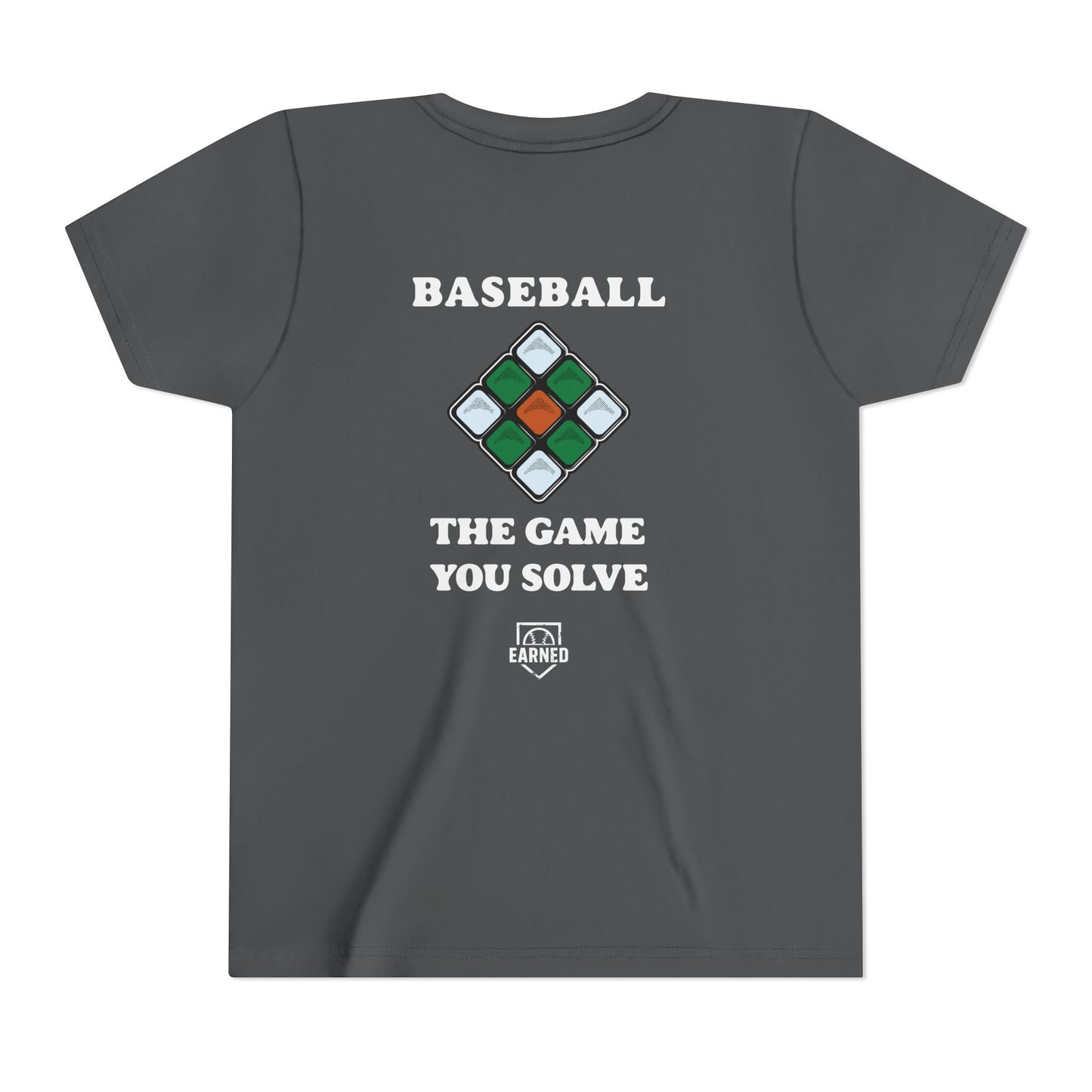 THE GAME YOU SOLVE Youth Tee - BASEBALL IQ Collection