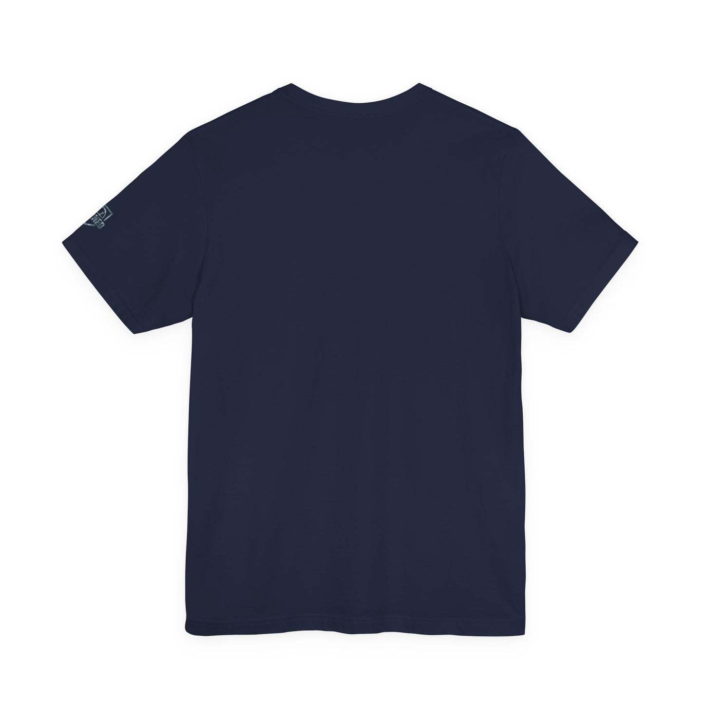 SHOWING UP ADDS UP TEE (White & Gray Camo Font)