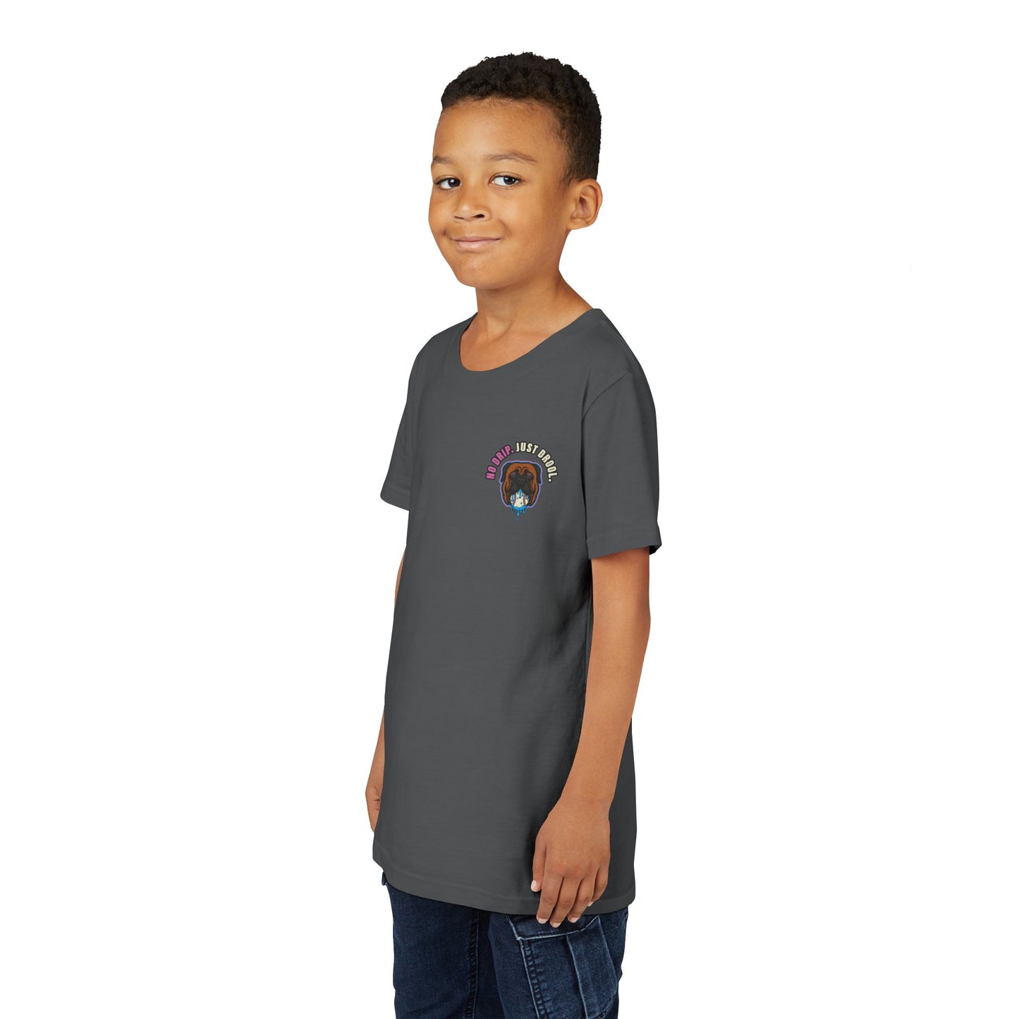 NO DRIP. JUST DROOL. Youth Tee - BARK PARK Collection