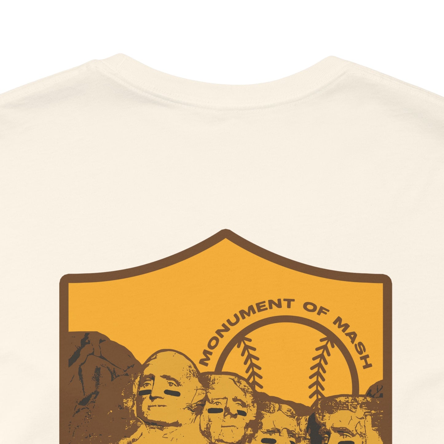 MONUMENT OF MASH Tee (Gold & Brown)