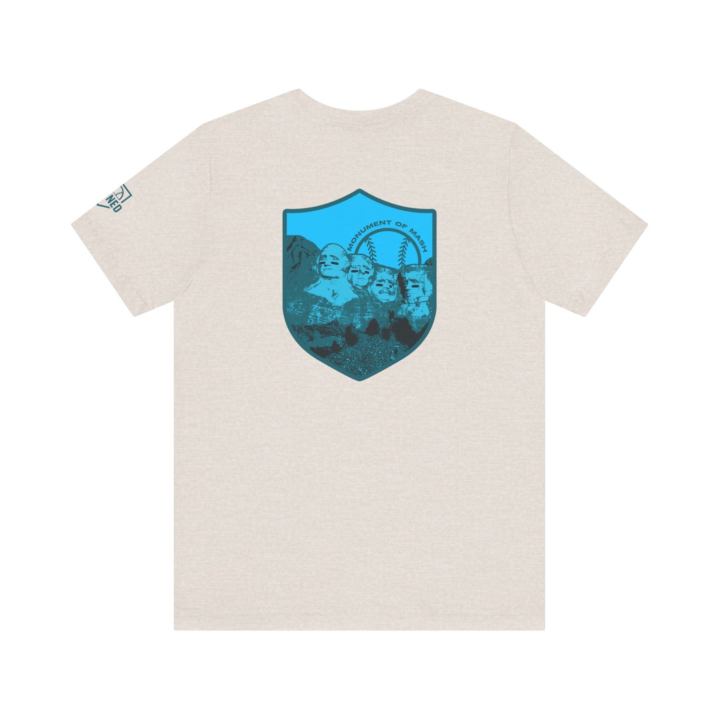 MONUMENT OF MASH Tee (Blue Font)